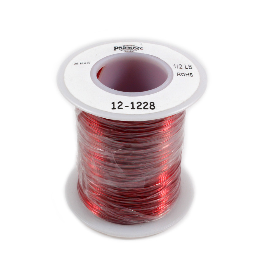 PHILMORE Magnet Wire 28g 1/2 Pound Spool 1032ft