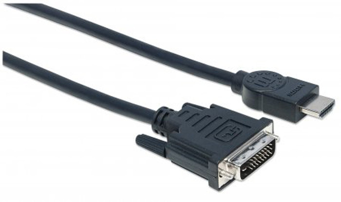MANHATTAN HDMI to DVI-D Cable 1m