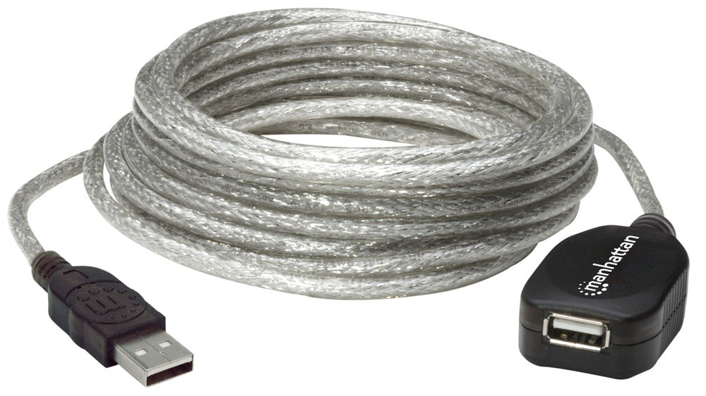 MANHATTAN USB USB 2.0 Active Extension Cable 16ft