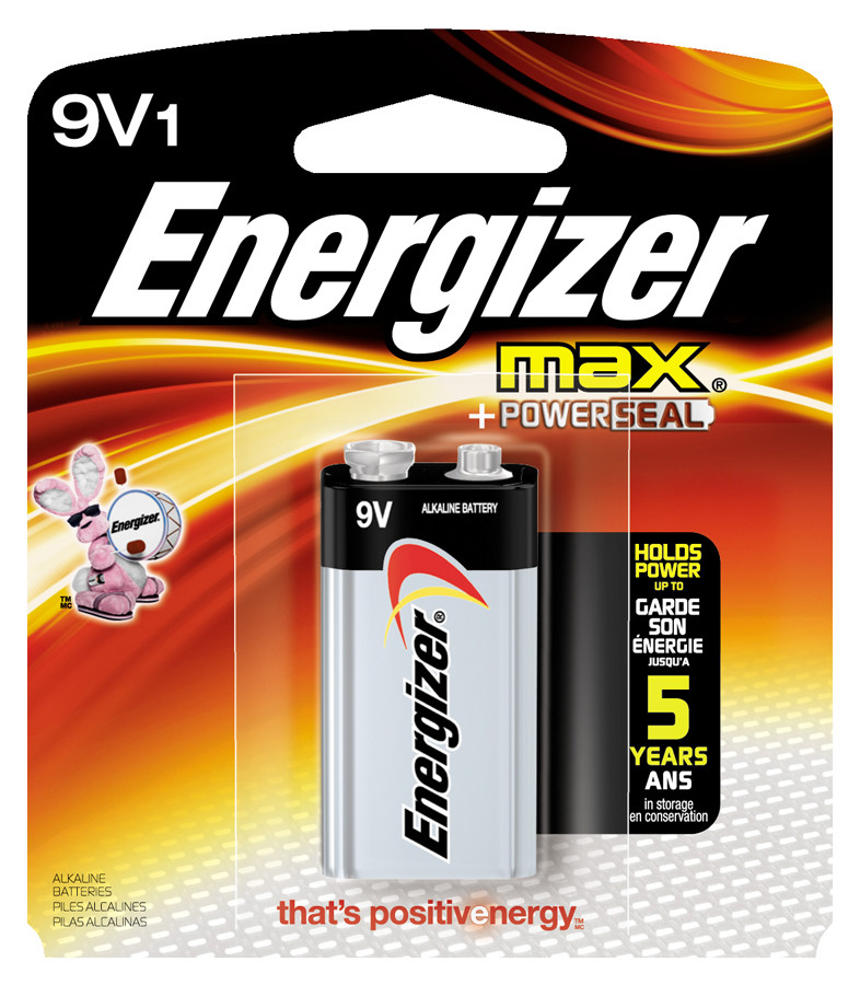 ENERGIZER Alkaline Max 9v Battery