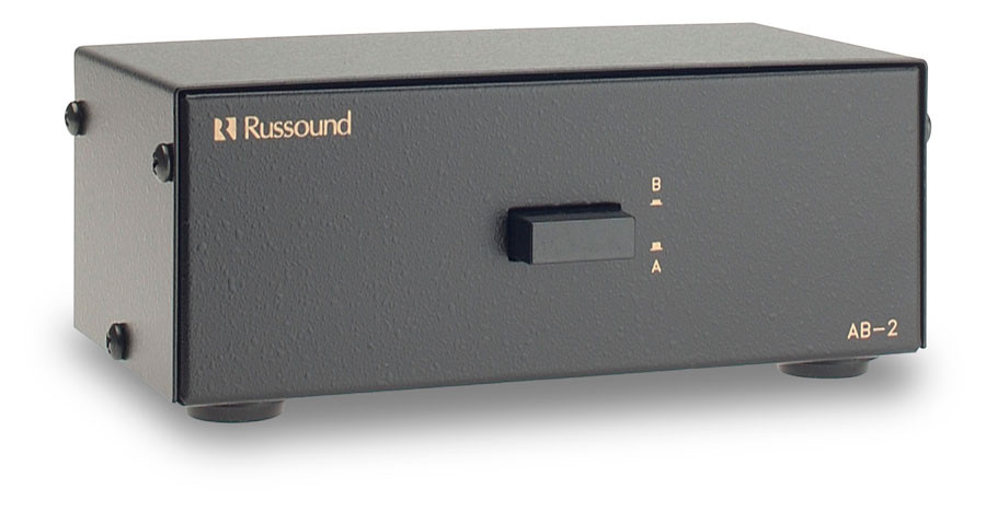 RUSSOUND Dual Source Two-Way Speaker Selector