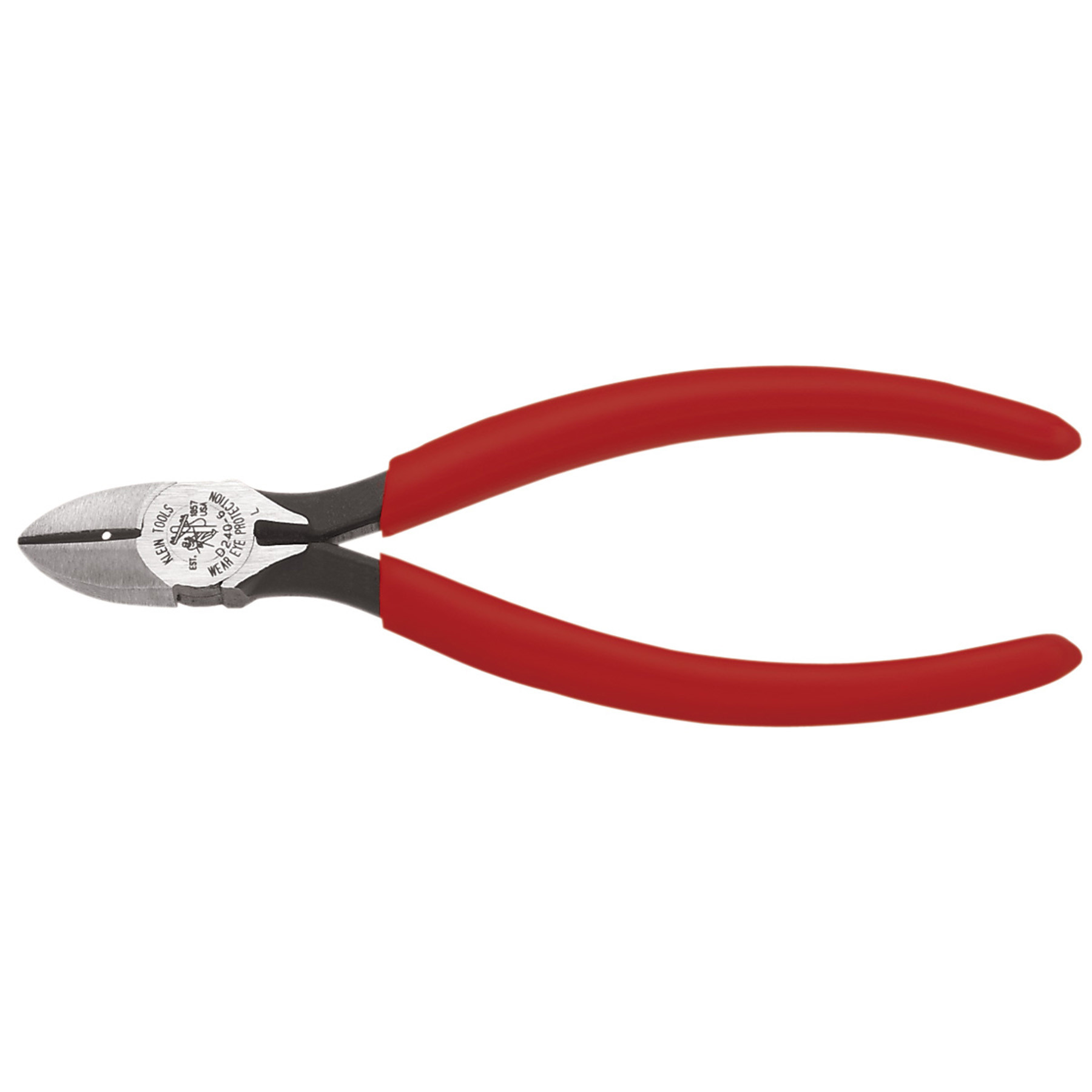 KLEIN 6'' Diagonal-Cutting Pliers w/Stripping Hole