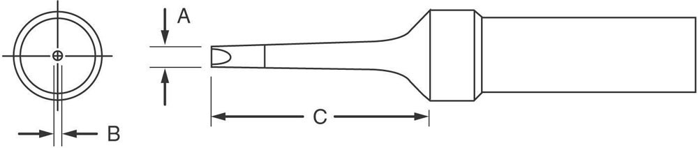 WELLER Solder Tip for WES series Stations