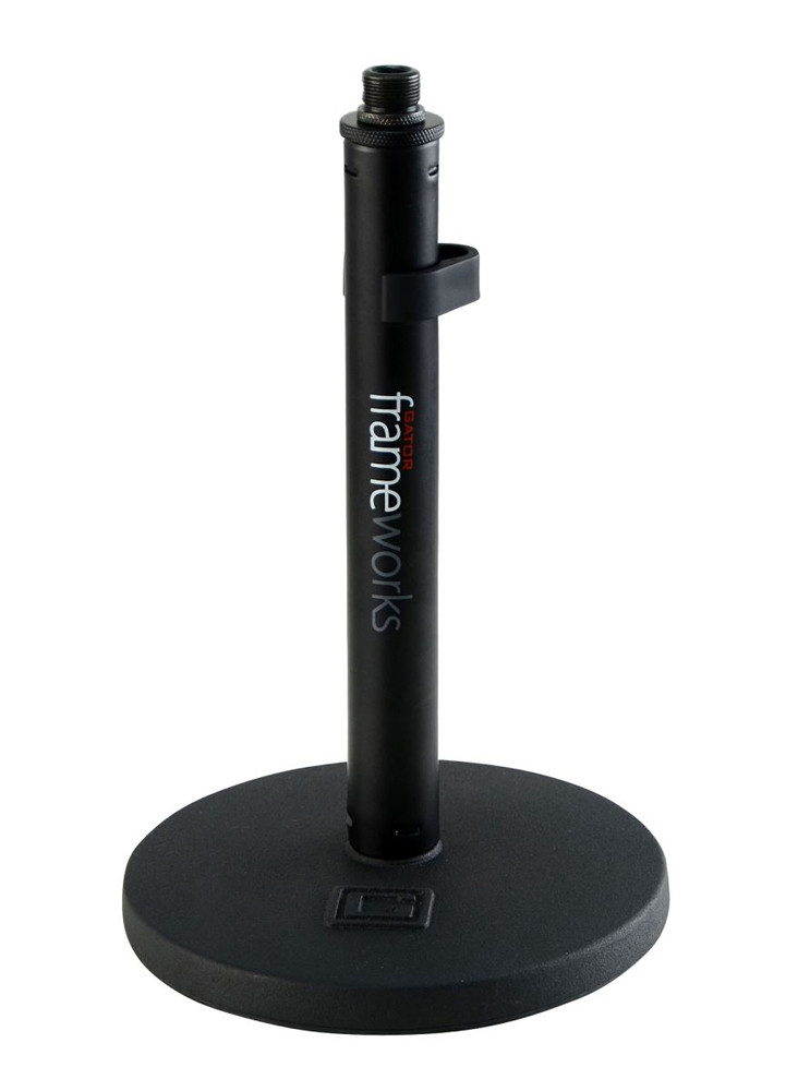 GATOR Desktop Mic Stand with Round Base