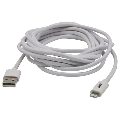 MOBILE SPEC 10ft Lightning to USB Cable, white