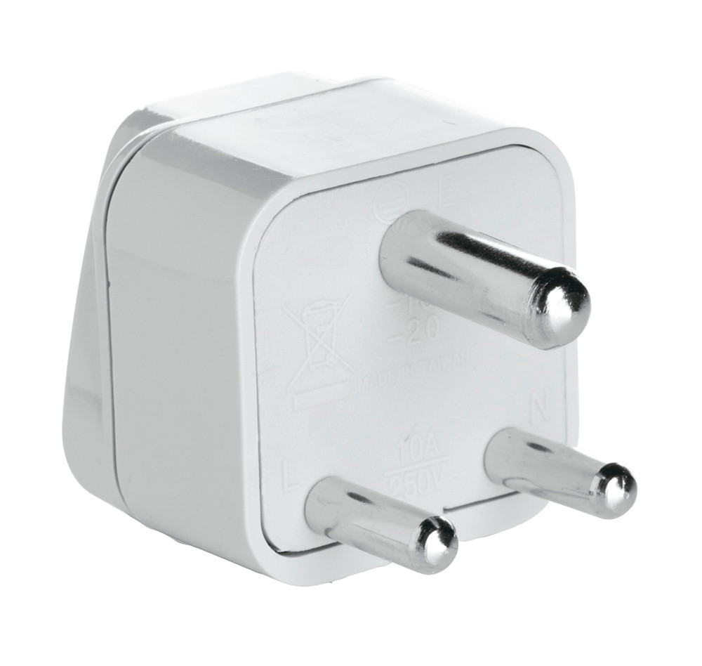 CONAIR Travel Smart Grounded Adapter Plug for India