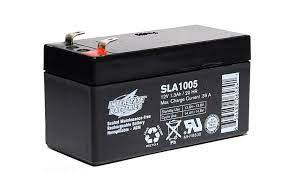 INTERSTATE Sealed Lead Acid Battery 12V 1.3Ah F1 .187 tabs