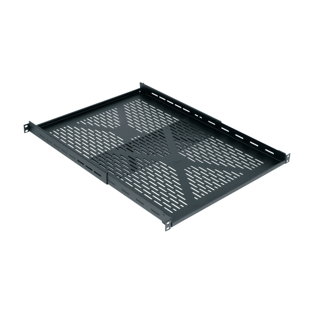 MIDDLE ATLANTIC Adjustable Rack Shelf 1U 16"-26"D 500lb capacity