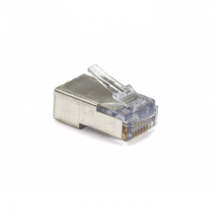 PLATINUM Shielded EZ-RJ45 for CAT5e & CAT6 with Internal Ground - 50 Pack