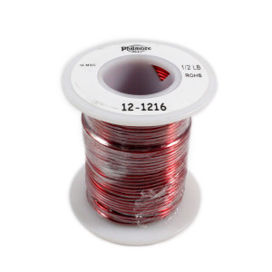 PHILMORE Magnet Wire 16g 1/2 Pound Spool 62ft