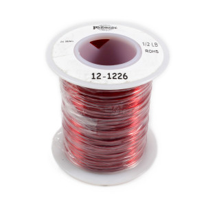 PHILMORE Magnet Wire 26g 1/2 Pound Spool 650ft
