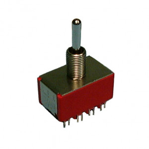Philmore 4PDT On-Off-On Mini Toggle Switch
