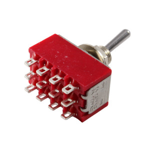 Philmore 4PDT On-On Mini Toggle Switch