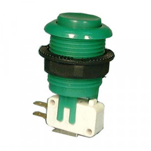 PHILMORE Large Green Momentary Pushbutton Switch