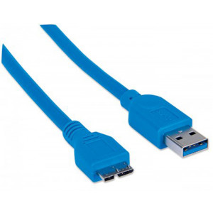 MANHATTAN SuperSpeed USB Micro 3.0 to USB-A 3.0 2m