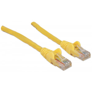 INTELLINET CAT6 Patch Cable 25ft Yellow