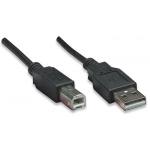 MANHATTAN USB-A to USB-B 2.0 Cable 1.5ft