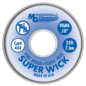 MG CHEMICALS Super Wick .1 #4 Blue 25ft