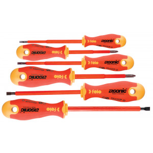 FELO Ergonic Insulated 6 pc Set Slotted and Phillips