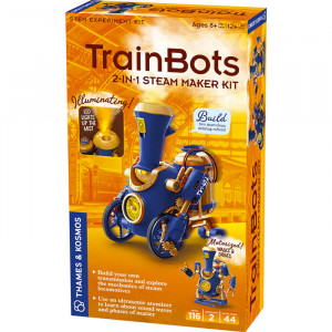 THAMES & KOSMOS Trainbots: 2-in-1 Steam Maker Kit