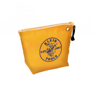 KLEIN Canvas Zipper Bag- Yellow
