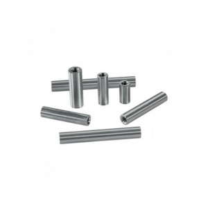 ACTOBOTICS 6-32 Thread, 1/4" OD Round Aluminum Standoffs (4 Pack) 0.875" (7/8") Length