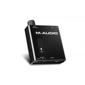 M-AUDIO Bass Traveler Portable 2 Channel Headphone Amplifier
