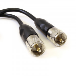 PHILMORE 1.5ft RG8X with PL259 UHF Male to Male Connectors