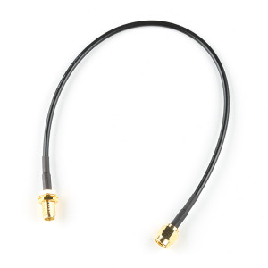 SPARKFUN Interface Cable - SMA Male to SMA Female (25cm, RG174) 9.8"