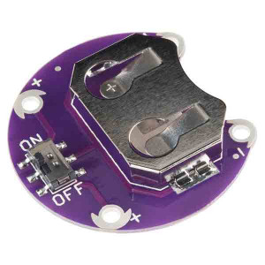 SPARKFUN LilyPad Coin Cell Battery Holder with Switch