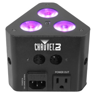 CHAUVET DJ EZWedge Tri Battery Powered Tri-color