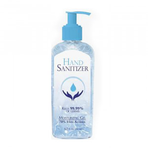 LINROSE Hand Sanitizer 70 % Ethyl Alcohol 6.7 fl oz pump bottle
