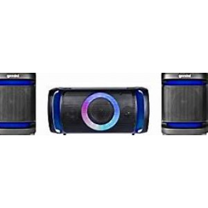 GEMINI Dual 8" Home Stereo System with Bluetooth, Karaoke & Party Lighting