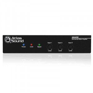 ATLAS 40 Watt 3 Input Mixer Amplifier
