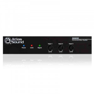 ATLAS 60 Watt 3 Input Mixer Amplifier