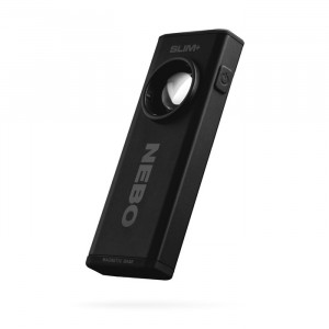 NEBO SLIM+ Rechargeable 700 lumen Pocket Light with a Red Laser Pointer and Power Bank
