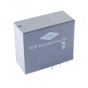 NTE Epoxy Sealed Relay 24VDC 16A DPDT PC Board Mountable