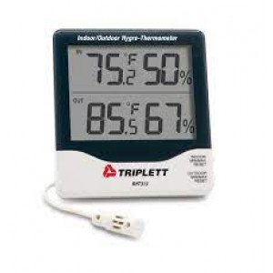 TRIPLETT Indoor/Outdoor Hygro-Thermometer