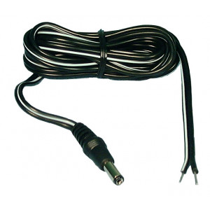 PHILMORE Coaxial Power Plug Cord 2.5mm x 5.5mm