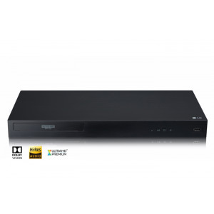LG 4K Ultra-HD Blu-Ray Player with Built-in Wi-Fi and Streaming Services
