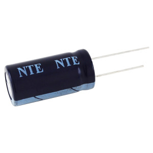 NTE 330µF 35V High Temperature Radial Capacitor