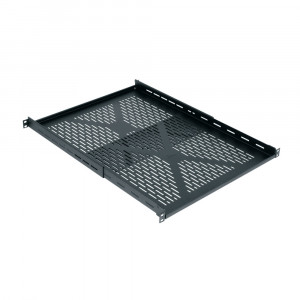 MIDDLE ATLANTIC Adjustable Rack Shelf 1U 16"-26"D 500lb capacity