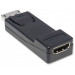 MANHATTAN Displayport Male to HDMI Female Adaptor- Alt 1