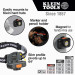 KLEIN Rechargeable 2-Color LED Headlamp with Adjustable Strap- Alt 2