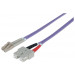 INTELLINET Fiber Optic Patch Cable 3m LC to SC