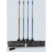 CHAUVET Set of 4 RGB LED Stick Lights with Remote, Multi-charger and Carry Bag